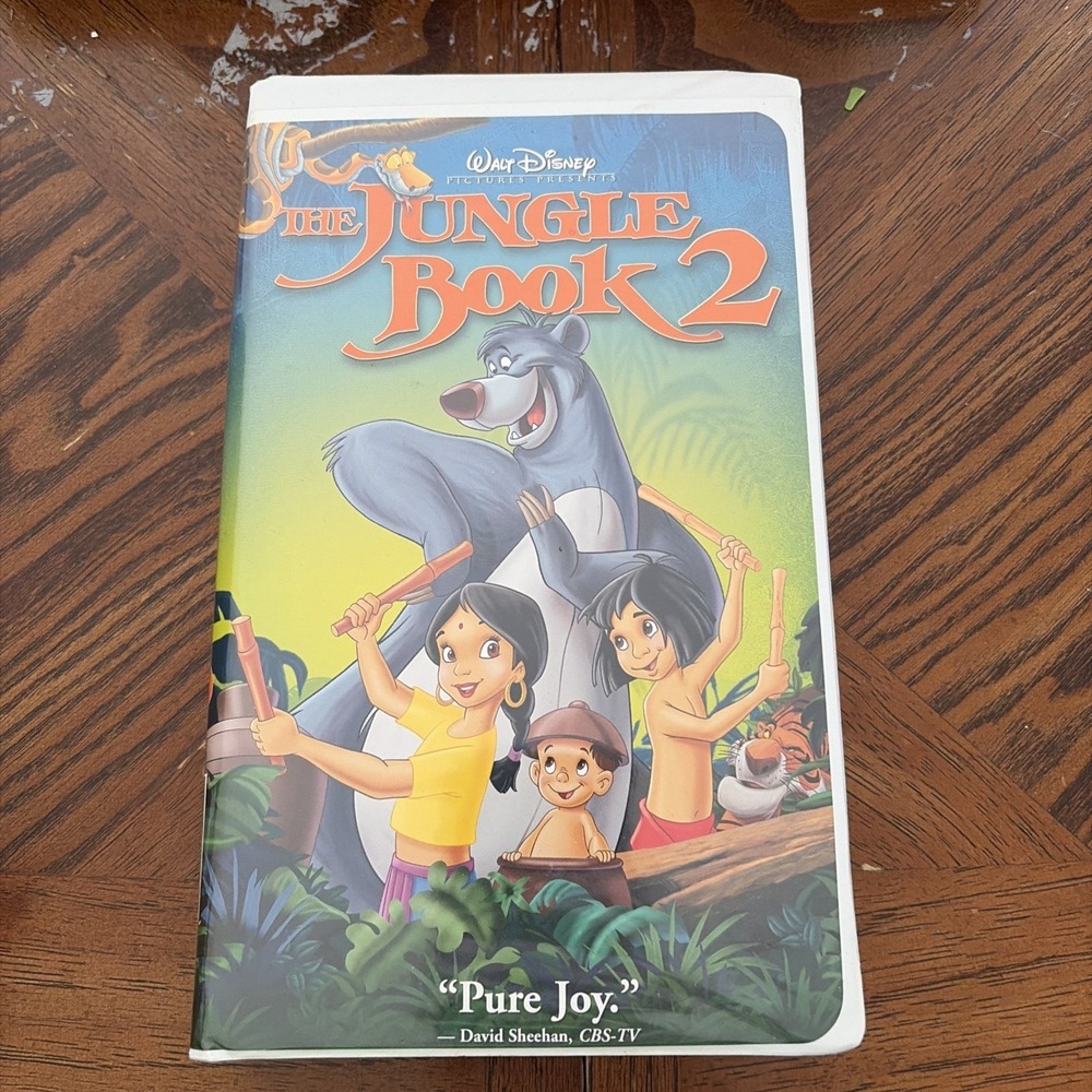 The Jungle Book 2 Disney Clamshell VHS‎ Tape